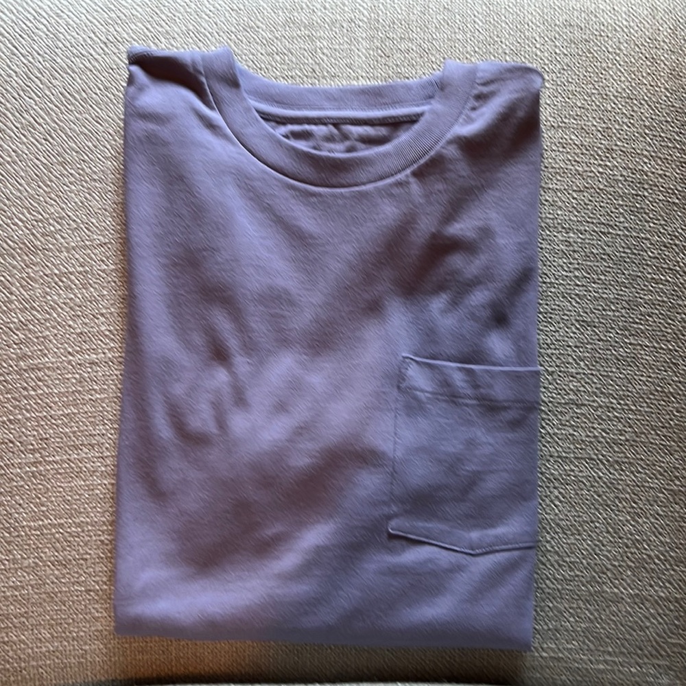 Gap Short Sleeve Pocket T-Shirt in Lavender